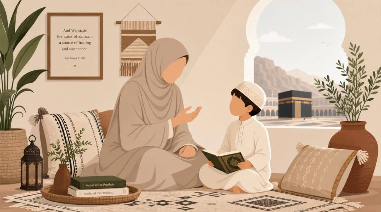 Ilustrasi Dialog Kisah Nabi Ibrahim untuk Anak