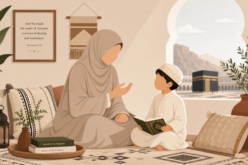 Ilustrasi Dialog Kisah Nabi Ibrahim untuk Anak